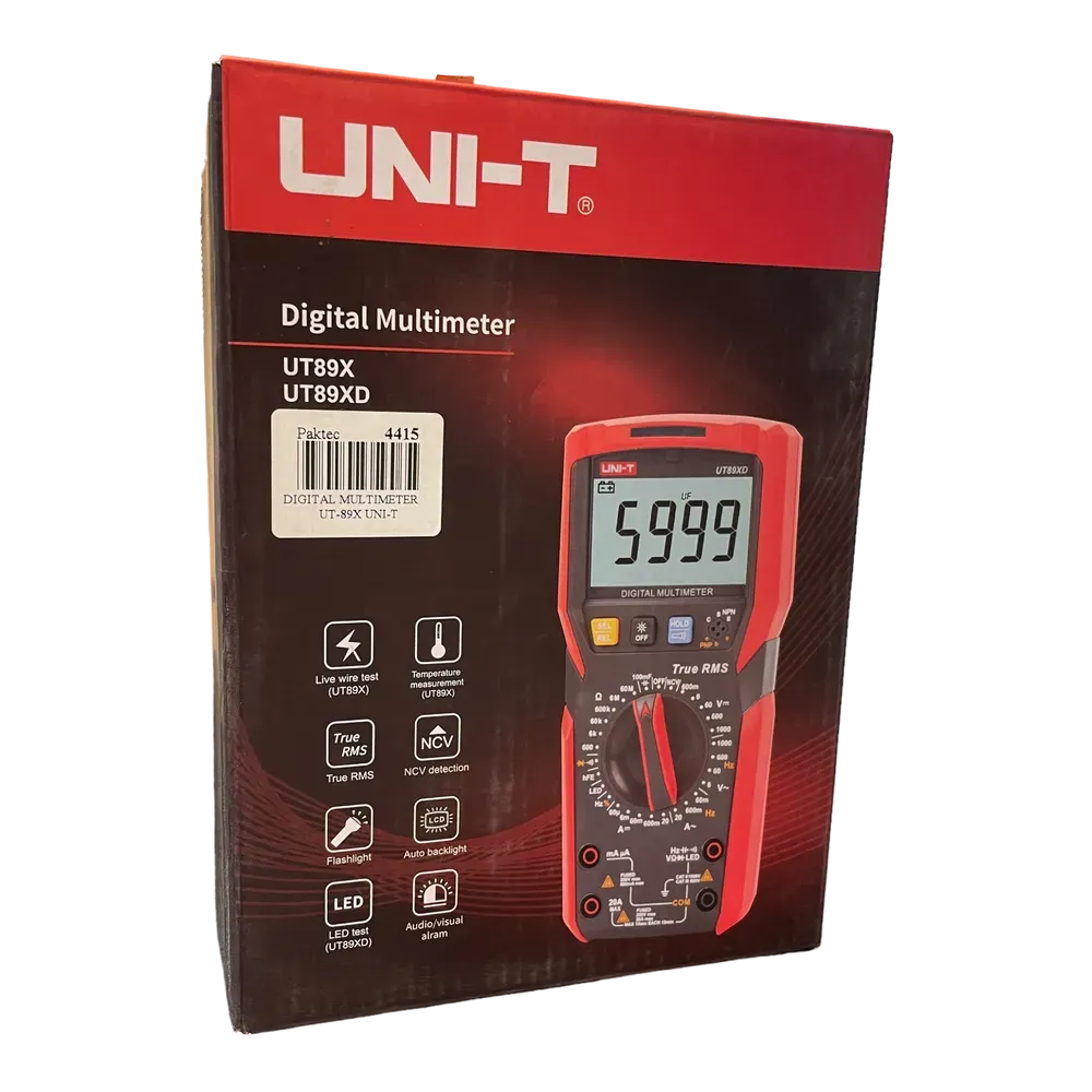 Image of product DIGITAL MULTIMETER UT89X UNI-T