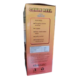 Image of product EXTENSION CABLE REEL 2500W CMS -178( 10 METER) CAMELION