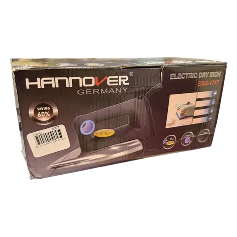 Image of product ELECTRIC DRAY IRON 400WATT SSG 1717 HANNOVER