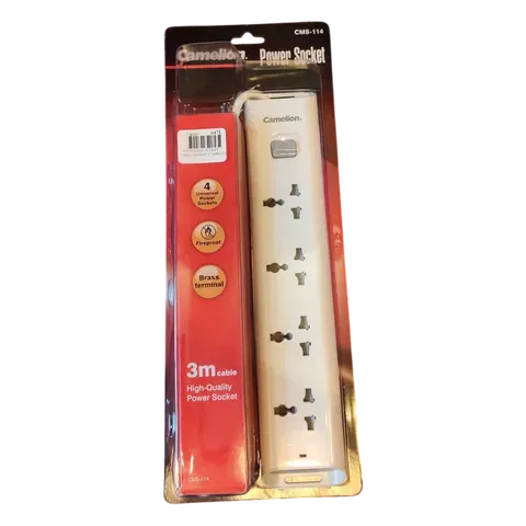Image of product EXTENSION LEAD 4 WAY CMS -114 CAMELION