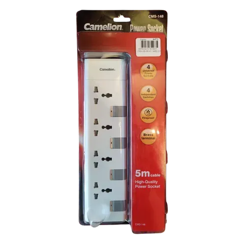 Image of product EXTENSION LEAD 4 WAY CMS-148 CAMELION