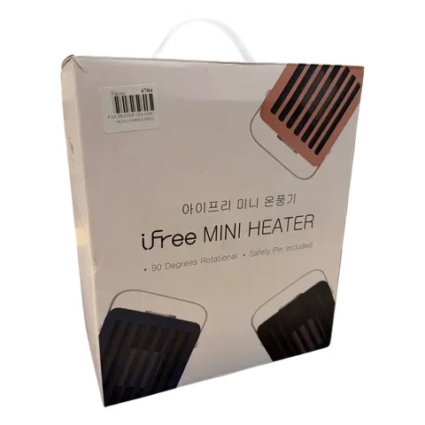 FAN HEATER CERAMIC 950WATT MOS 1100HS IFREE