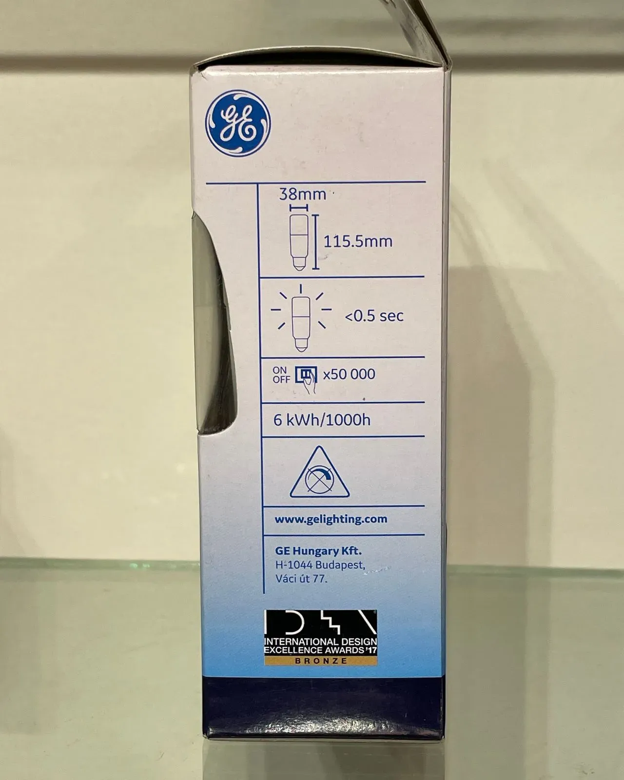 Image of product GE LED BRIGHTSTIK 6W 6500K