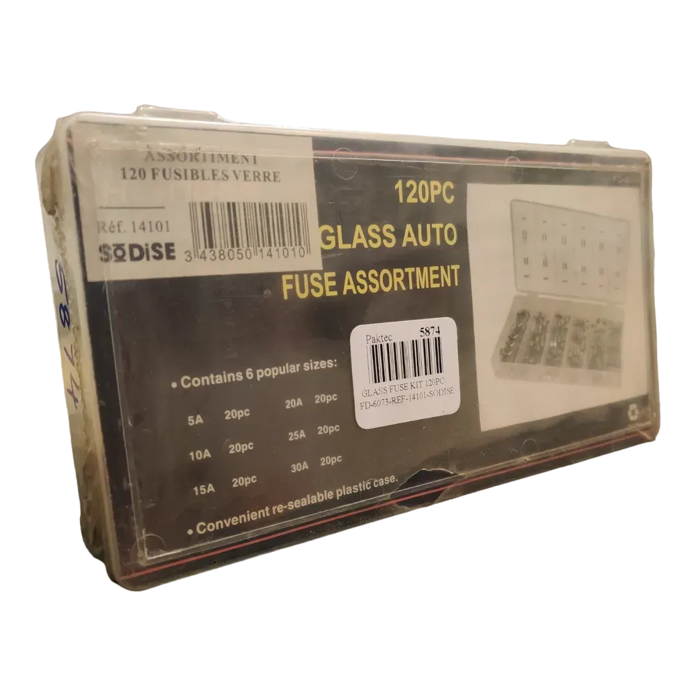 Image of product GLASS FUSE KIT 120 PC FD 6073 REF 14101 SODISE