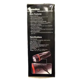 Image of product HAND TORCH RECHARGABLE FLASHLIGHT SMALL RS41 CAMELION