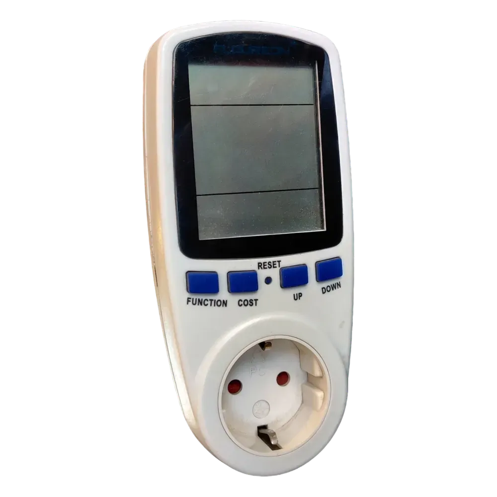 Image of product HOUSEHOLD WATTMETER VOLTMETER AMMETER POWER METER INTERTEK CAT 2 OEM