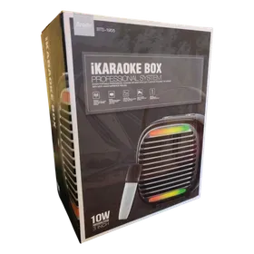 Image of product IKARAOKE BOX PROFESSIONAL SYSTEM 10W 3 INCH BTS-1955 BRODU