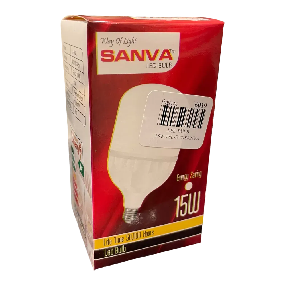 Image of product LED BULB 15W DAY LIGHT E27 SANVA