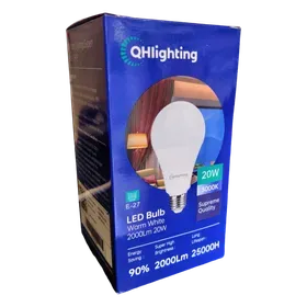Image of product LED BULB 20WATT E27 WARM 3000K QH LIGHTING