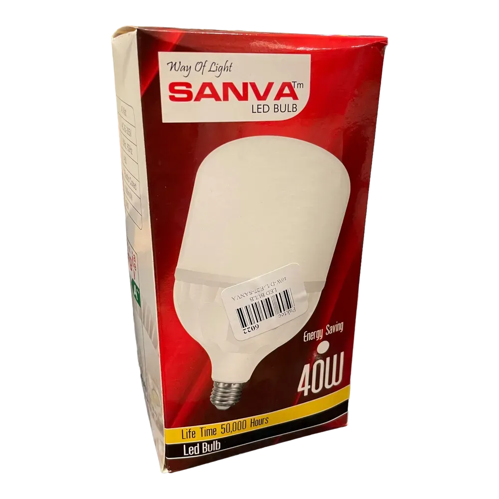 Image of product LED BULB 40W DAY LIGHT E27 SANVA