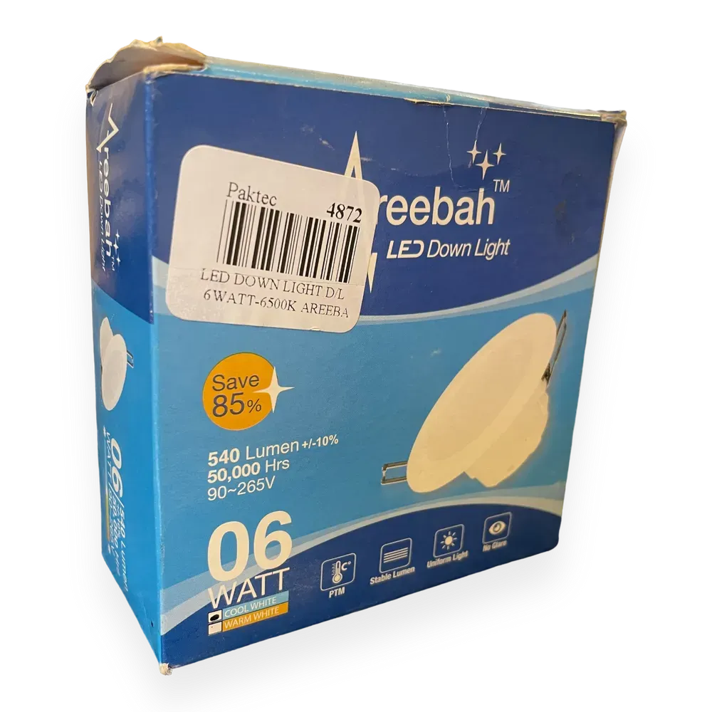 Image of product LED DOWN LIGHT 6W 6500K AREEBAH