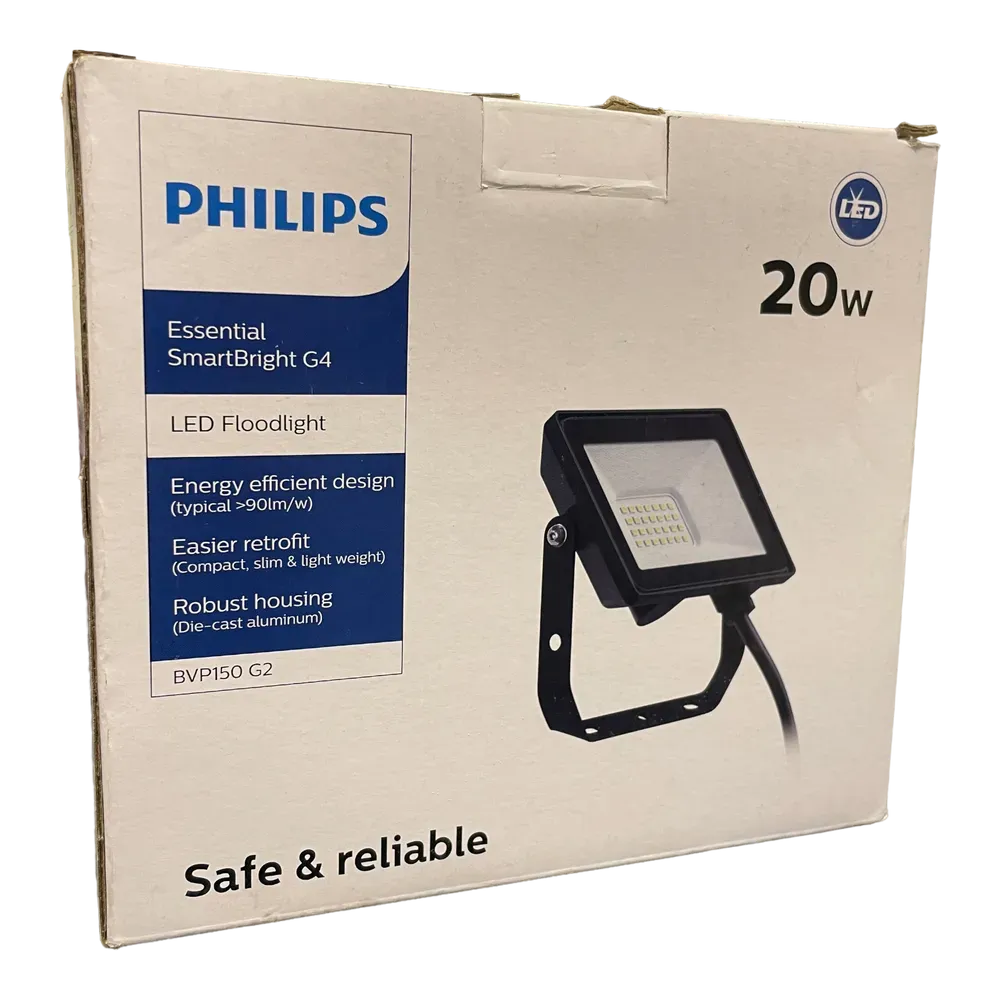 Image of product LED FLOODLIGHT 20W ESSENTIAL SMARTBRIGHT G4 PHILIPS