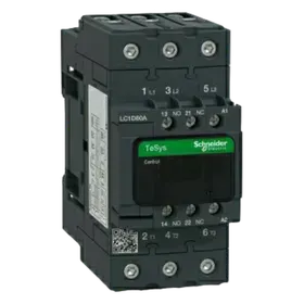 Image of product MAGNETIC CONTACTOR TP 80A 37KW 220VAC LC1D80AM7 1 N/O+1 N/C SCHNEIDER