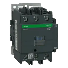 Image of product MAGNETIC CONTACTOR TP 95A 45KW 220VAC LC1D95AM7 1 N/O+1 N/C SCHNEIDER