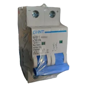 Image of product MCB NB1 63DC 2POL 63AMP 6KA CHINT