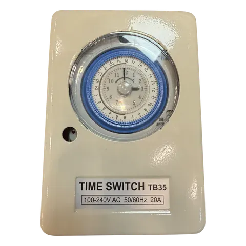 Image of product PROGRAMMABLE TIMER SWITCH 24H TB35 20AMP