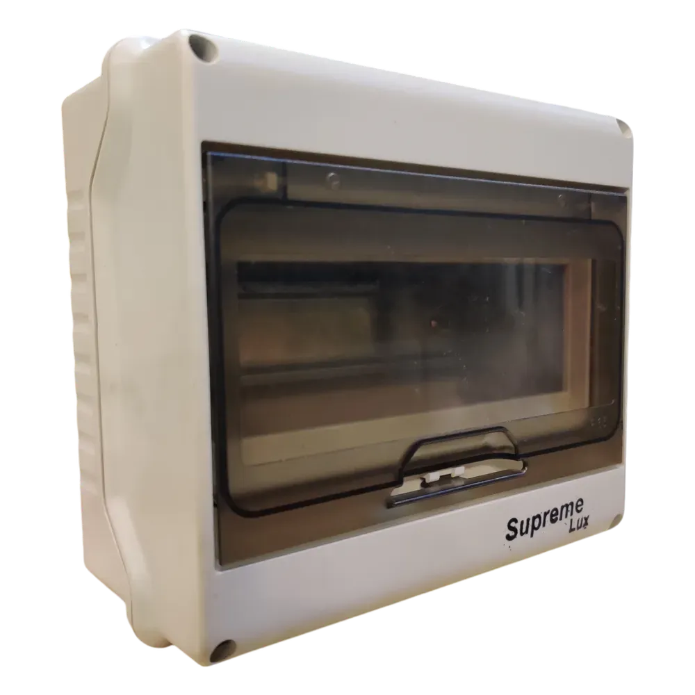 Image of product PVC DISTRIBUTION BOX 8 WAY SUPREME LUX