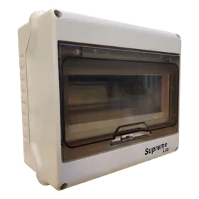 Image of product PVC DISTRIBUTION BOX 8 WAY SUPREME LUX