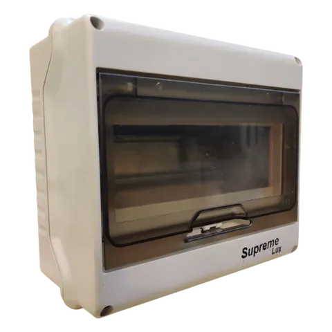 Image of product PVC DISTRIBUTION BOX 8 WAY SUPREME LUX