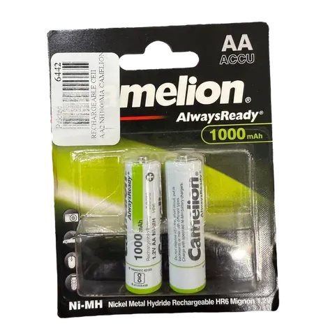 Image of product RECHARGEABLE CELL AA2 NH 1000MA CAMELION