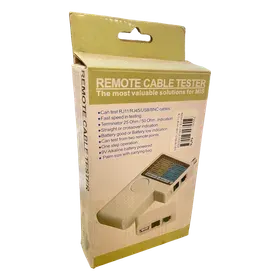 Image of product REMOTE CABLE TESTER RJ11 R145 BNC USB ROHS