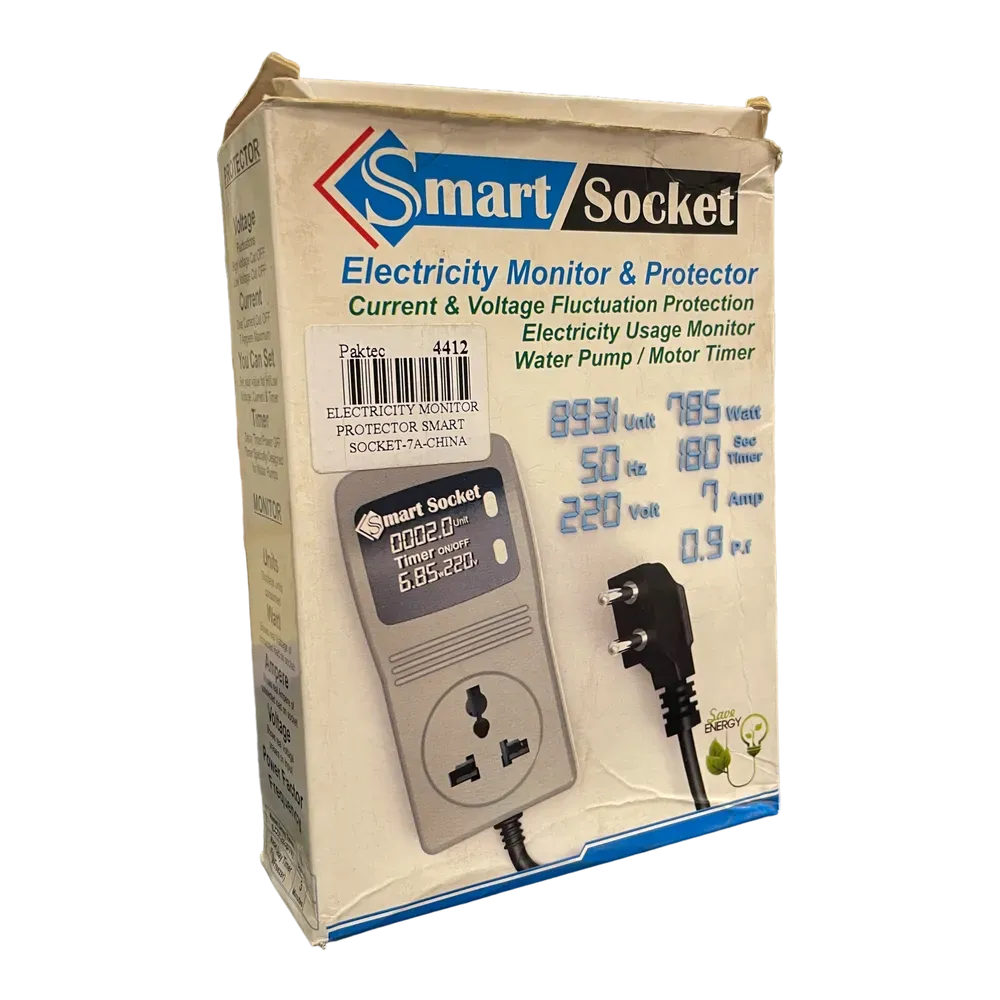 Image of product SMART SOCKET ELECTRICITY MONITOR AND PROTECTOR