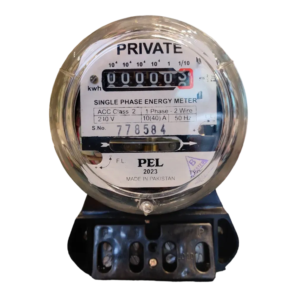 Image of product SINGLE PHASE ENERGY METER ANALOG
