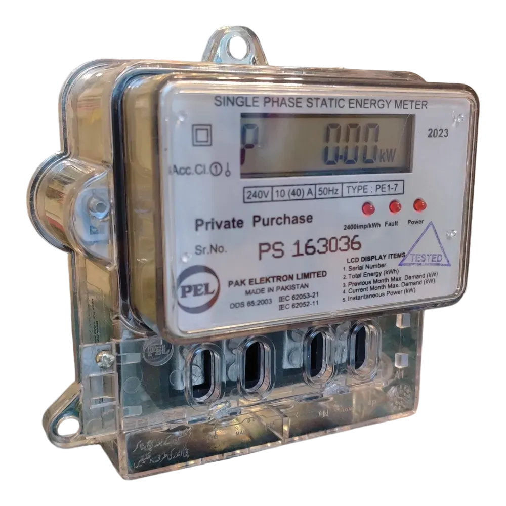 Image of product SINGLE PHASE STATIC ENERGY DIGITAL METER