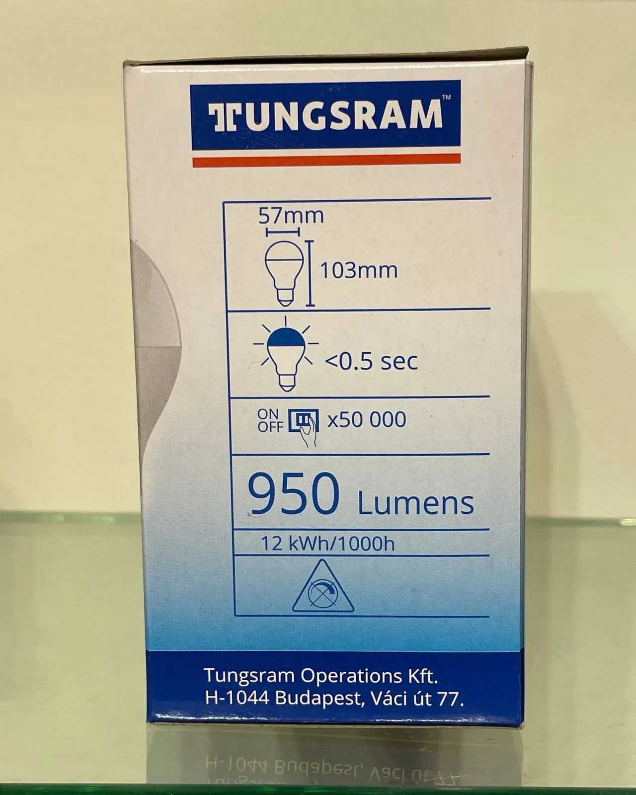 Image of product TUNGSGRAM LED E27 12W WARM WHITE 3000K
