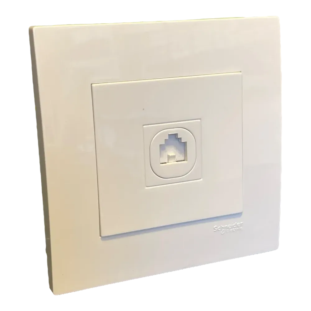 Image of product TELEPHONE SWITCH PLATE VIVACE SCHNEIDER