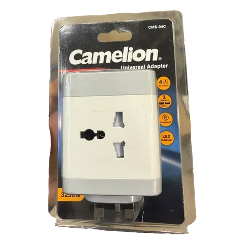 Image of product UNIVERSAL ADAPTER 3 PIN CMS 04 CAMELION