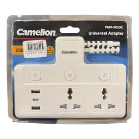 Image of product UNIVERSAL ADAPTER 3 PIN CMS-3K2UC CAMELION