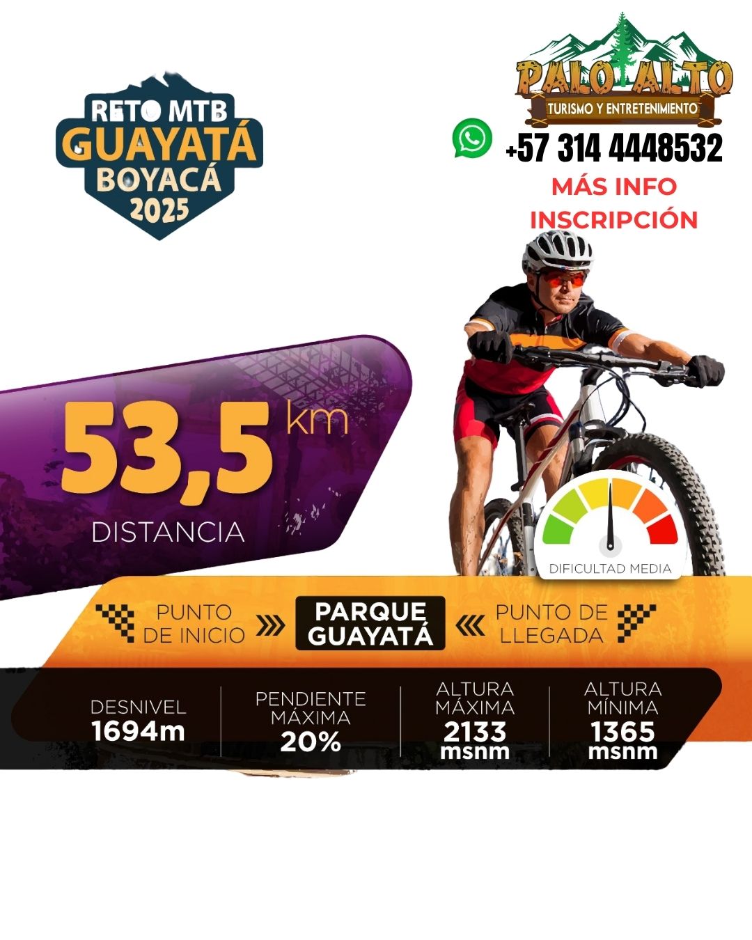 Reto MTB Guayatá 2025 | 