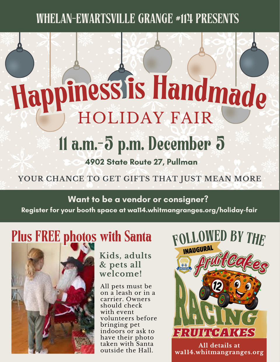 Happiness is Handmade Holiday Fair