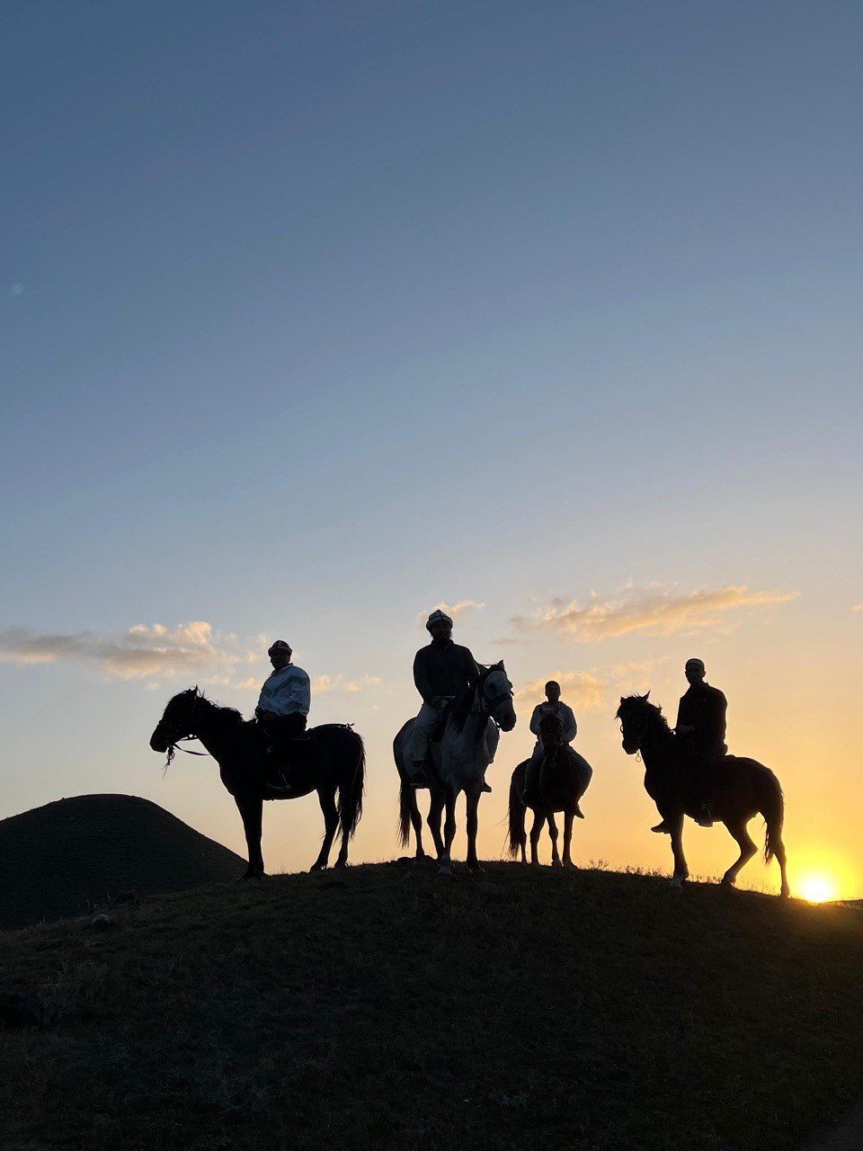 Погрузитесь в уникальное приключение с Памир Номад — верховая езда по живописным долинам и горам Памира. Наш тур подходит как для новичков, так и для опытных всадников, сочетая активный отдых с культурными открытиями.

Вы увидите кристально чистые горные реки, зелёные луга, высокогорные озёра и величественные пики, которые открываются только тем, кто решается отправиться в путешествие верхом.

Каждый день путешествия наполнен новыми впечатлениями: лёгкие прогулки для привыкания к лошадям, подъемы на горные перевалы, остановки для фотографий и отдых на природе.

Наши лошади спокойные, дружелюбные и подготовленные к разной местности. Опытные гиды сопровождают группу, обеспечивая безопасность и комфорт на всём маршруте.

Тур включает не только верховую езду, но и знакомство с культурой и традициями местных жителей: посещение деревень, мастер-классы по национальной кухне и вечера с фольклорной музыкой.

Мы заботимся о вашем питании: завтраки, обеды и ужины готовятся из свежих местных продуктов, с возможностью учитывать индивидуальные предпочтения.

Для участия достаточно удобной одежды, тёплых вещей для вечера и головного убора. Фотоаппарат обязательно пригодится для запечатления красот Памира.

Конный тур с Памир Номад — это не просто путешествие, а возможность открыть для себя природу, культуру и почувствовать свободу, которую дарит верховая езда.