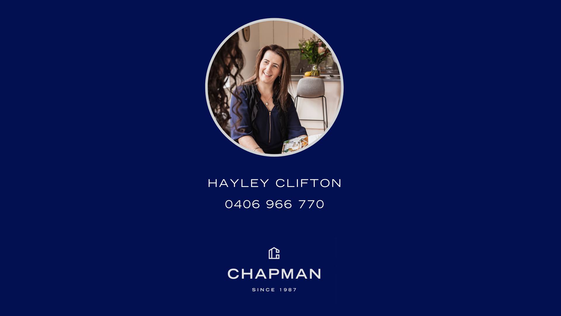✅ Haley Clifton - Chapman Real Estate
