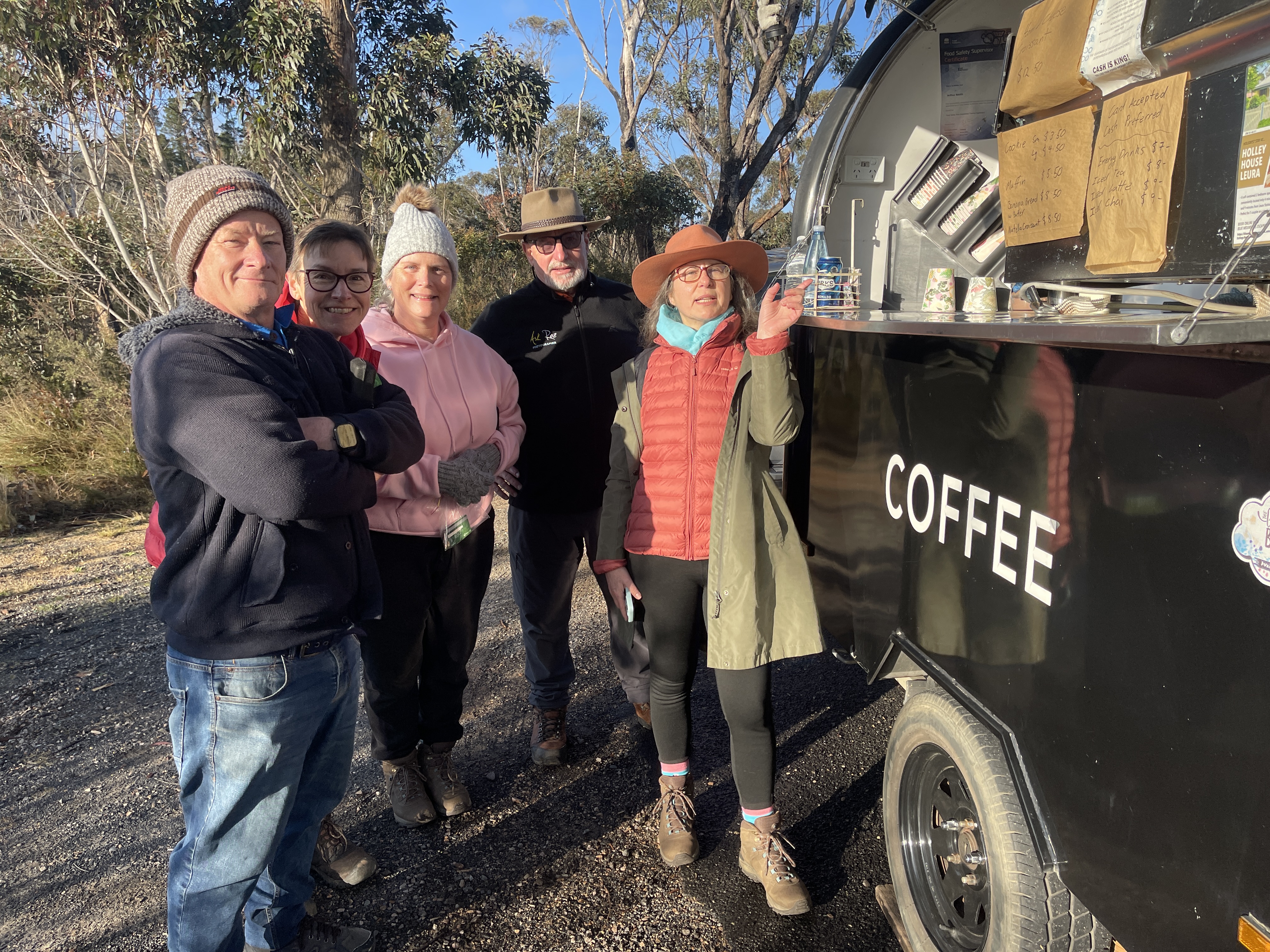 Gordon Falls- Coffee & snack van 