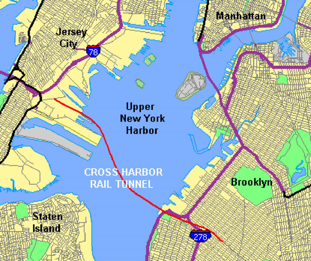 Cross Harbor Rail Freight Tunnel