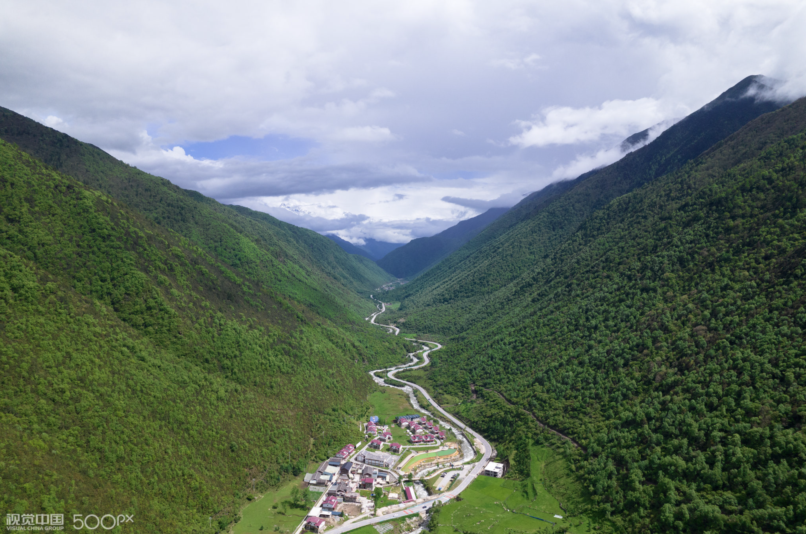Dawu County, Sichuan, Zhonggu Village