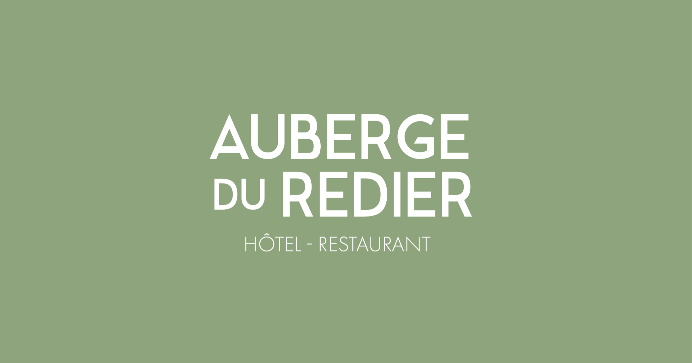HÔTEL AUBERGE DU REDIER