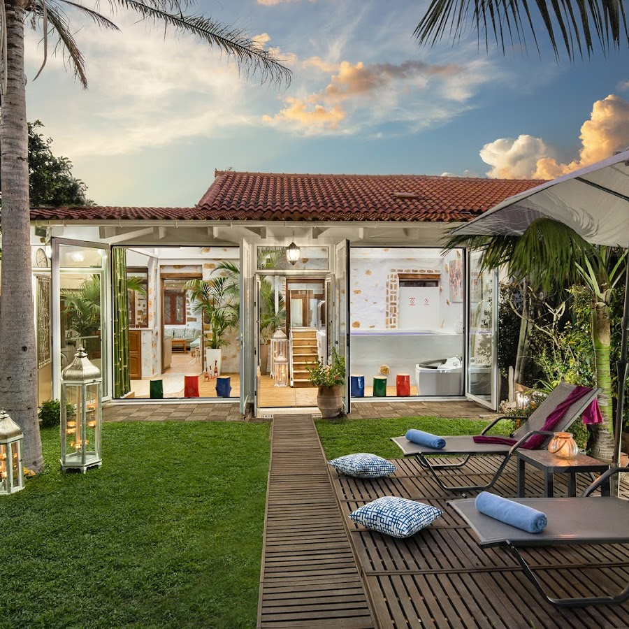 Villa Splantzia-Heated Pool-Garden-2 min Harbor & Old Town