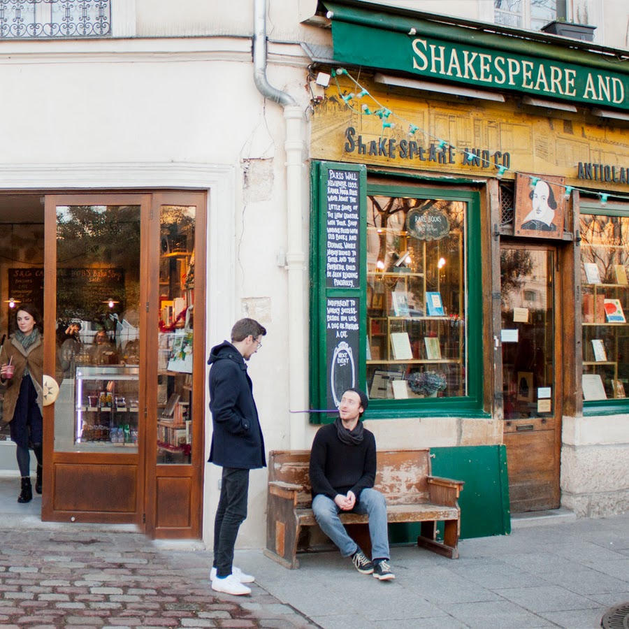 Shakespeare and Company Bookstore