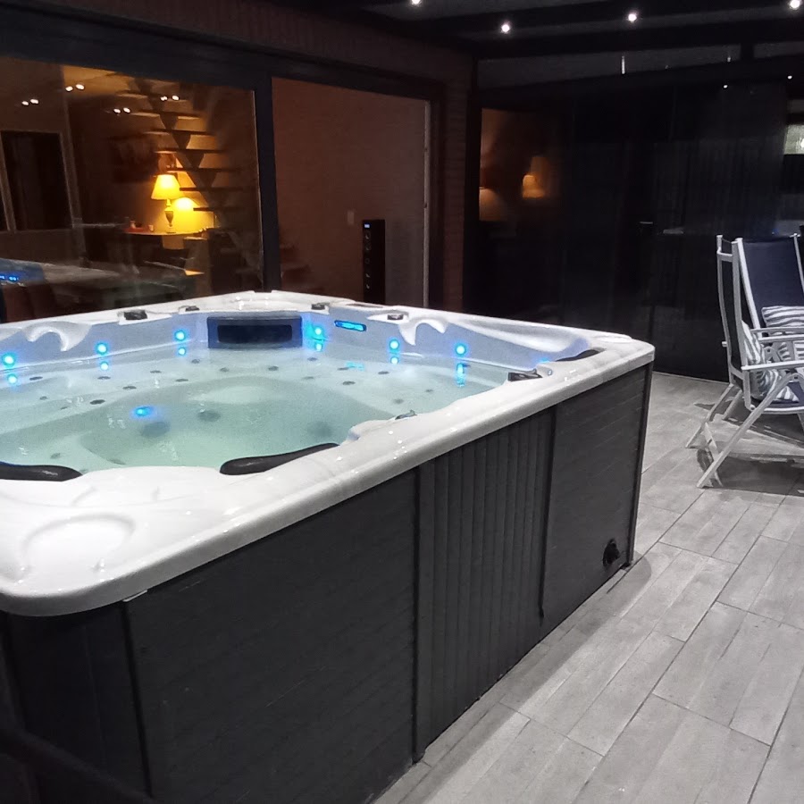 At spa villa