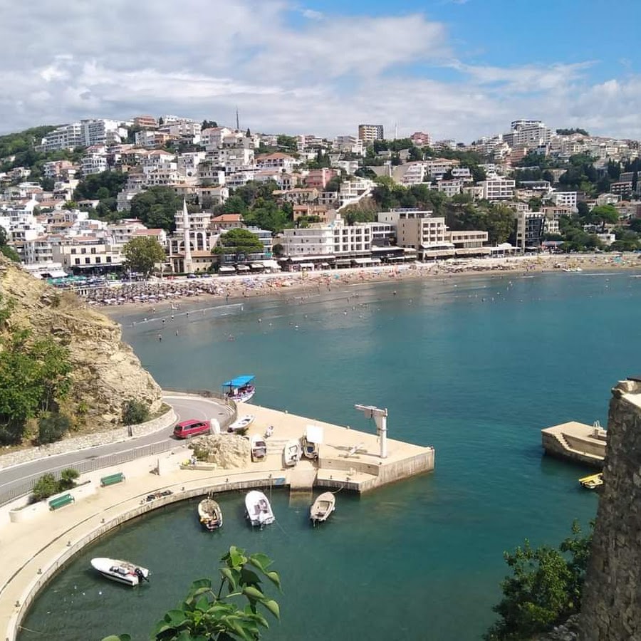 Coucher de soleil sur la vieille ville