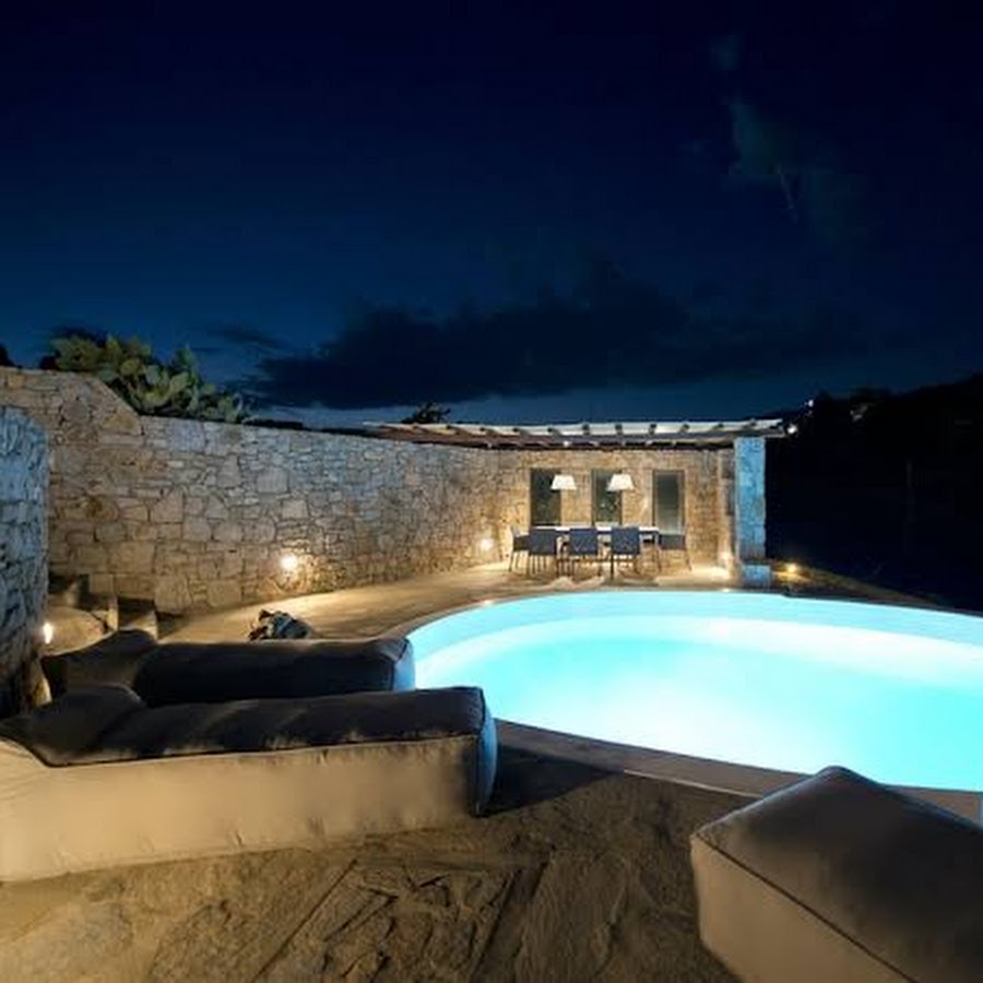 Villa in Psarou with Pool | Psarou Villa Ammonite