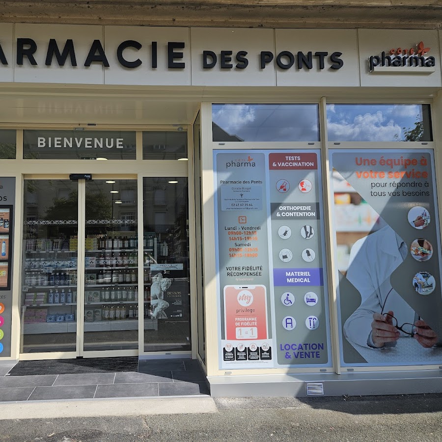 Pharmacie des Ponts à Saumur