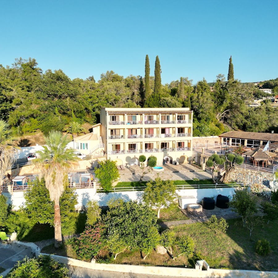 Avra Sunset Sea View Liapades Corfu Greece