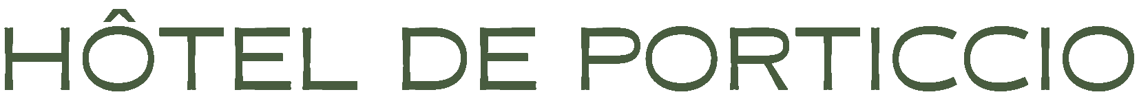 HÔTEL DE PORTICCIO
