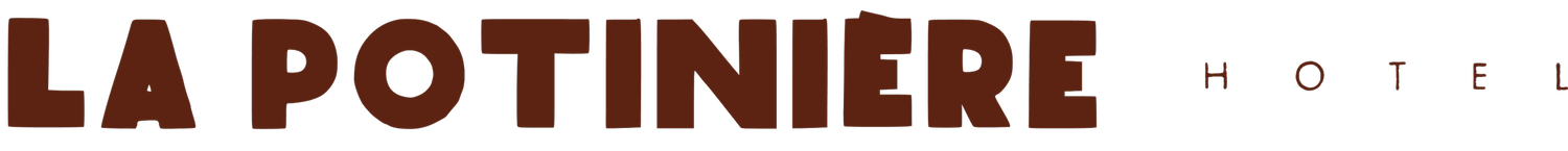 HÔTEL LA POTINIÈRE LES 3 PALMIERS