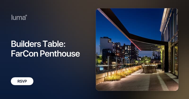 Builders Table: FarCon Penthouse